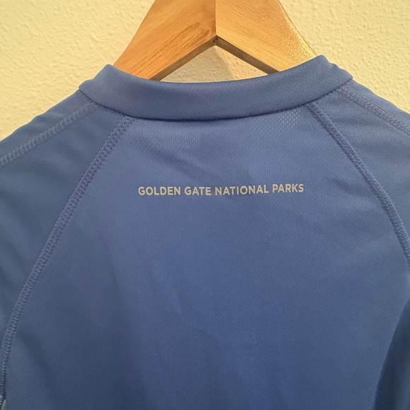 Golden Gate National Parks Conservation quarter zip blue run jacket - Picture 6 of 6